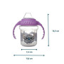 Hrneček se silikonovým pítkem 250 ml, LILO & STITCH Thermobaby