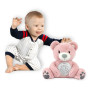 Plyšový usínáček medvídek s projektorem Bear pink Milly Mally