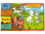 Kamarádi zvířátka kniha s puzzle Přátelé z farmy