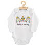 Dětské body s potiskem Lidový vzor Šohaj z Moravy New Baby