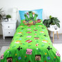Povlečení Minecraft Outdoor Mobs 140 x 200, 70 x 90 cm Jerry Fabrics
