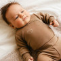 Merino zavinovací body karamelové Eevi