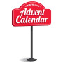 Magnetická stavebnice Adventní kalendář 34 dílů Magna Tiles
