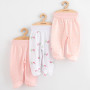 Kojenecké polodupačky Classic II 3 ks girl New Baby