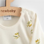 Kojenecké šaty z organické bavlny s dlouhým rukávem New Baby Olivy