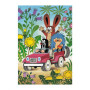 Puzzle Krtek se Raduje 2x48 dílků
