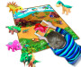 Scarlett dětský kobereček PVC 3D DINO - 120 x 200 cm