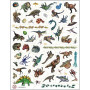 Tetovací set 50+ Dinosauři