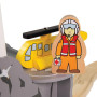 Tunel s majákem a heliportem Bigjigs Rail