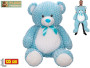 Medvěd plyšový 135 cm s mašlí 0 m+ Plush Friends