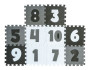 Dětské pěnové puzzle, podložka na zem, číslice, Smily Play 10 ks