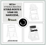 Dřevěná židle Beta+ B Hauck