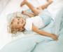 Mušelínový set přikrývka a polštář 135 x 100 / 40 x 60 cm Babymatex