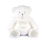 Dárková sada Plyšový medvídek s dečkou 30 cm béžový Doudou