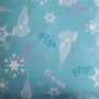 Povlečení Frozen light blue 140 x 200, 70 x 90 cm Jerry Fabrics
