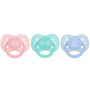 Dudlík silikonový anatomický 6-18m Canpol babies Pastels