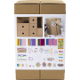Kreativní sada Maxi box se zásuvkami Dekorování
