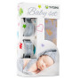 Baby set - bambusová osuška + kočárkový kolíček