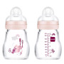 Dětská skleněná láhev 170 ml Feel Good MAM 0+