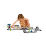 Dřevěná autodráha závodní den Bigjigs Rail