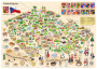 Puzzle Mapa České republiky 160 ks