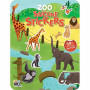 Hra se silikonovými samolepkami Zoo