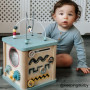 Baby Motorická aktivní kostka Bigjigs