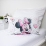 Povlečení do postýlky Minnie Blush Pink 100 x 135, 40 x 60 cm Jerry Fabrics