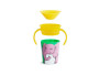 Munchkin - Juniorský hrneček WildLove 360° s oušky 177 ml