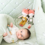 2-dílný bavlněný set do postýlky 0 m+ bonjourbébé
