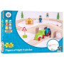 Dřevěná vláčkodráha osmička Bigjigs Rail