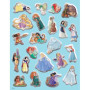 Aktivity s pop-up samolepkami Disney Princezny