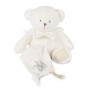 Dárková sada Plyšový medvídek s dečkou 30 cm béžový Doudou