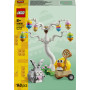 Velikonoční zajíček, kuřátko a sběr vajíček Lego