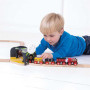 Tunel s výhybkou jeskyně lebka Bigjigs Rail