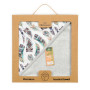 Osuška s kapucí Bamboo design 100 x 100 cm Babymatex