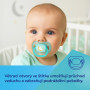 Dudlík svítící silikonový symetrický Nightglow Canpol babies 0 - 6 m 2 ks 