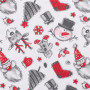 Kojenecké bavlněné polodupačky New Baby Christmas