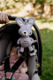 Chrastítko plyš 30 cm závěs na postýlku/kočárek 0 m+ babyted