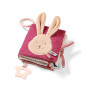Senzorická látková knížka Rabbit Karo pro miminka BabyOno