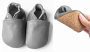 Kožené capáčky Barefoot s Anti-Slip podrážkou Vel. 24-36 měs. Hopi Go