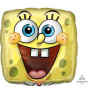 Čtverec - SpongeBob Square Face 43 cm - fóliový balónek