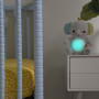 BRIGHT STARTS Hračka plyšová hudební svítící Hug-a-bye Baby ™ sloník 0m +