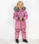 Dětské softshellové oteplovačky Antique pink Esito