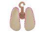 Protiskluzové boty Slipstop Burgundy Junior