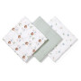 Mušelínové plenky Super Soft růžové 3 ks 70x70 cm BabyOno