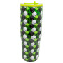 Termohrnek s brčkem a uchem 920 ml Minecraft Iconicmono 