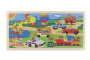 Dřevěné puzzle doprava 96 dílků