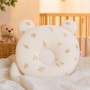 Mušelínový tvarovaný polštářek Louka Nature, béžová Baby Nellys