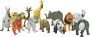 Safari zvířátka 22-30cm 1 ks